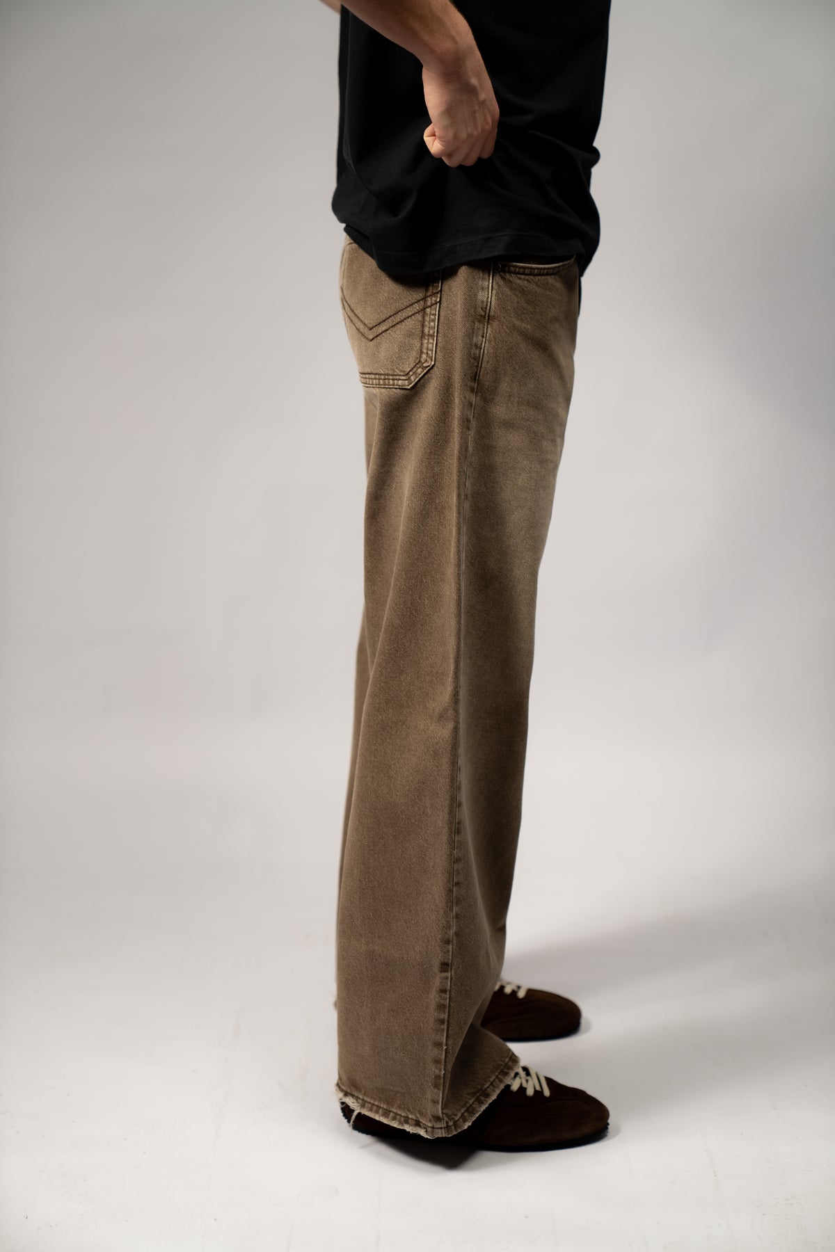 'Rusted' Baggy Denim